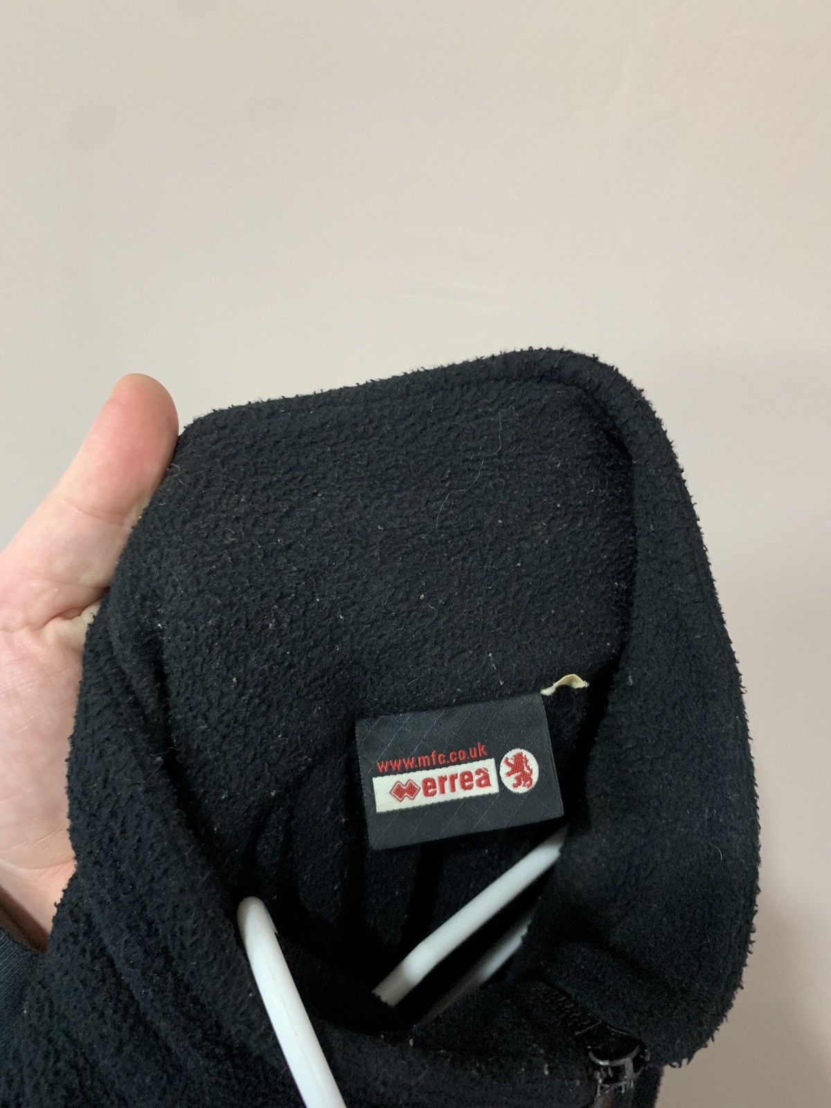 Errea × Vintage Middlesbrough Vintage Football Jacket Fleece Errea Soccer XL Size US XL / EU 56 / 4 - 16 Thumbnail