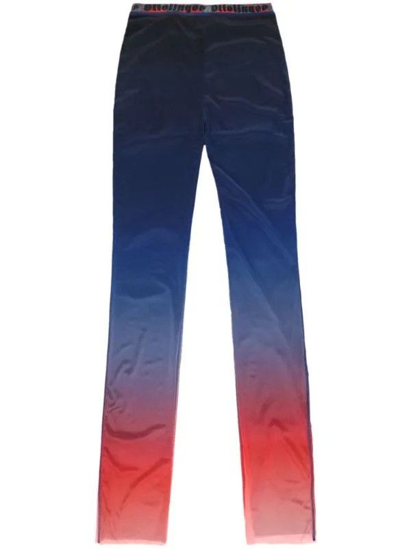 Ottolinger gradient-effect stretch-design leggings