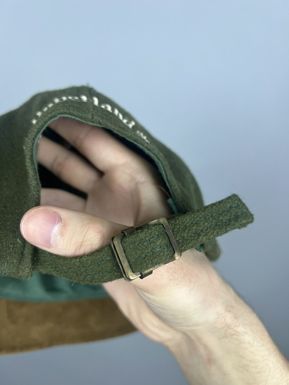 Timberland Rare vintage Timberland wool cap green/brown Size ONE SIZE - 9 Thumbnail