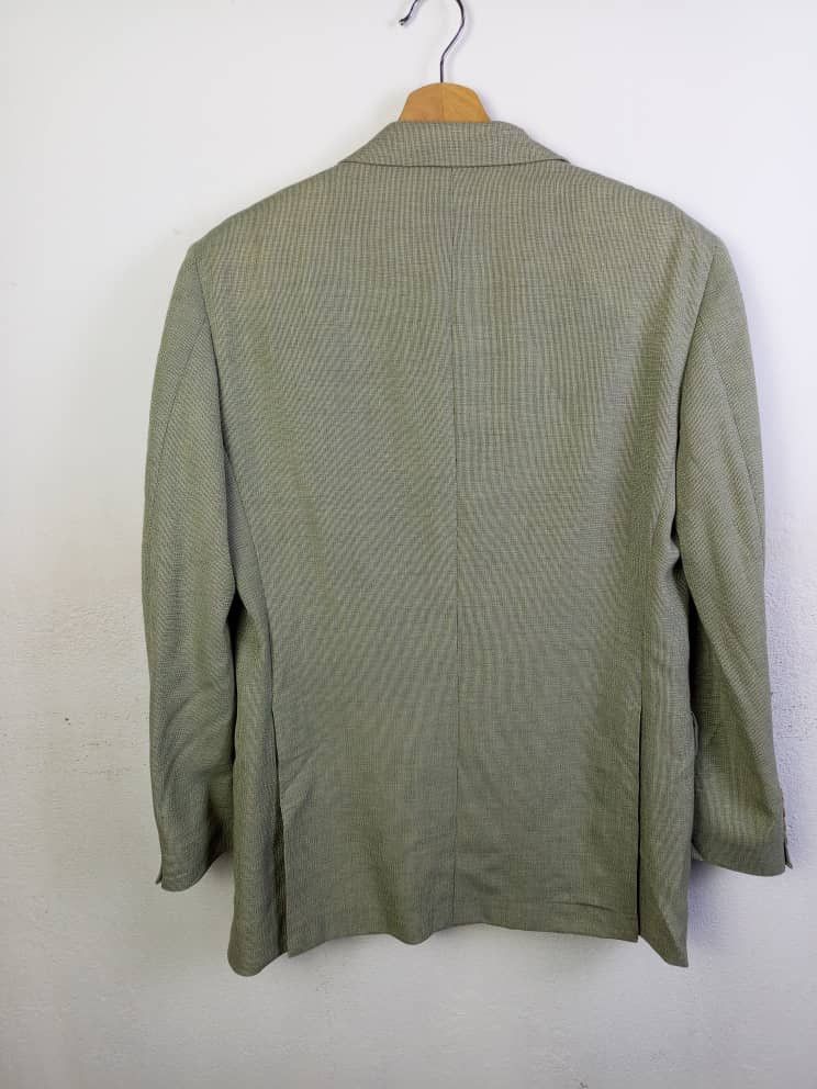 Burberry × Designer × Vintage Vintage Burberry Men Blazer Size 38S - 6 Thumbnail