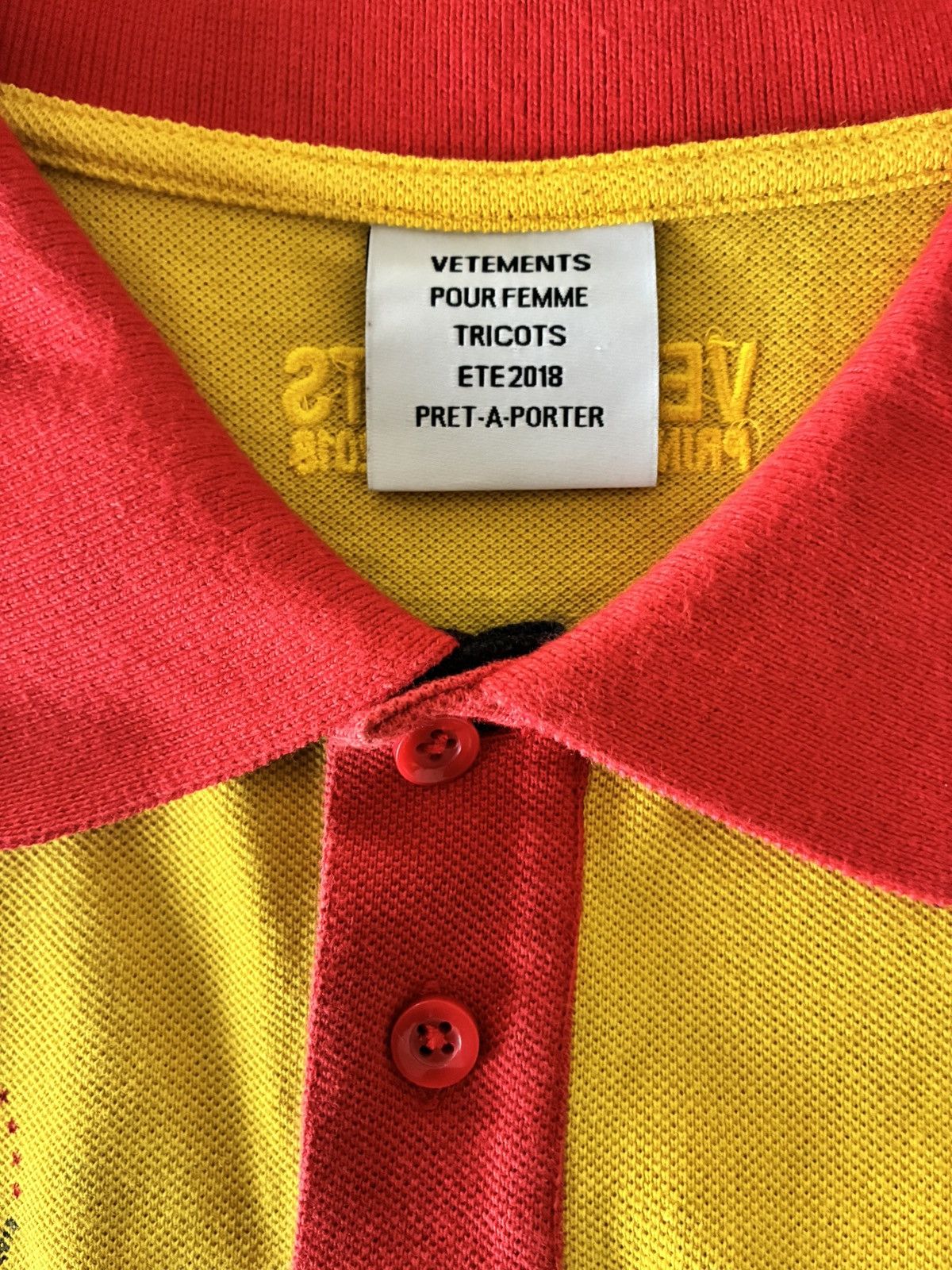 Vetements Vetements Polo Shirt Size US L / EU 52-54 / 3 - 4 Thumbnail