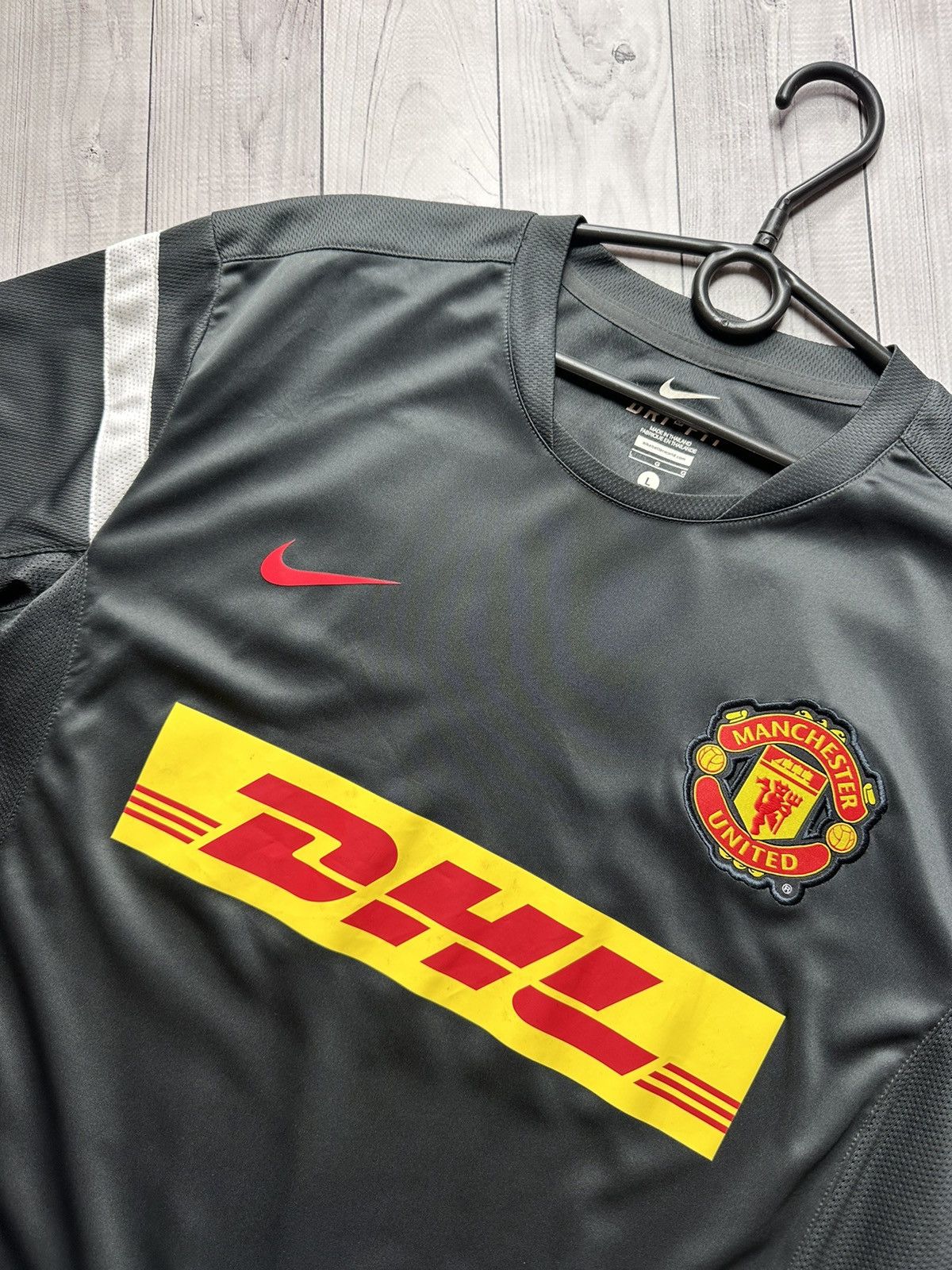Nike × Vintage Vintage Nike Manchester United Nike jersey size L DHL Size US L / EU 52-54 / 3 - 3 Thumbnail