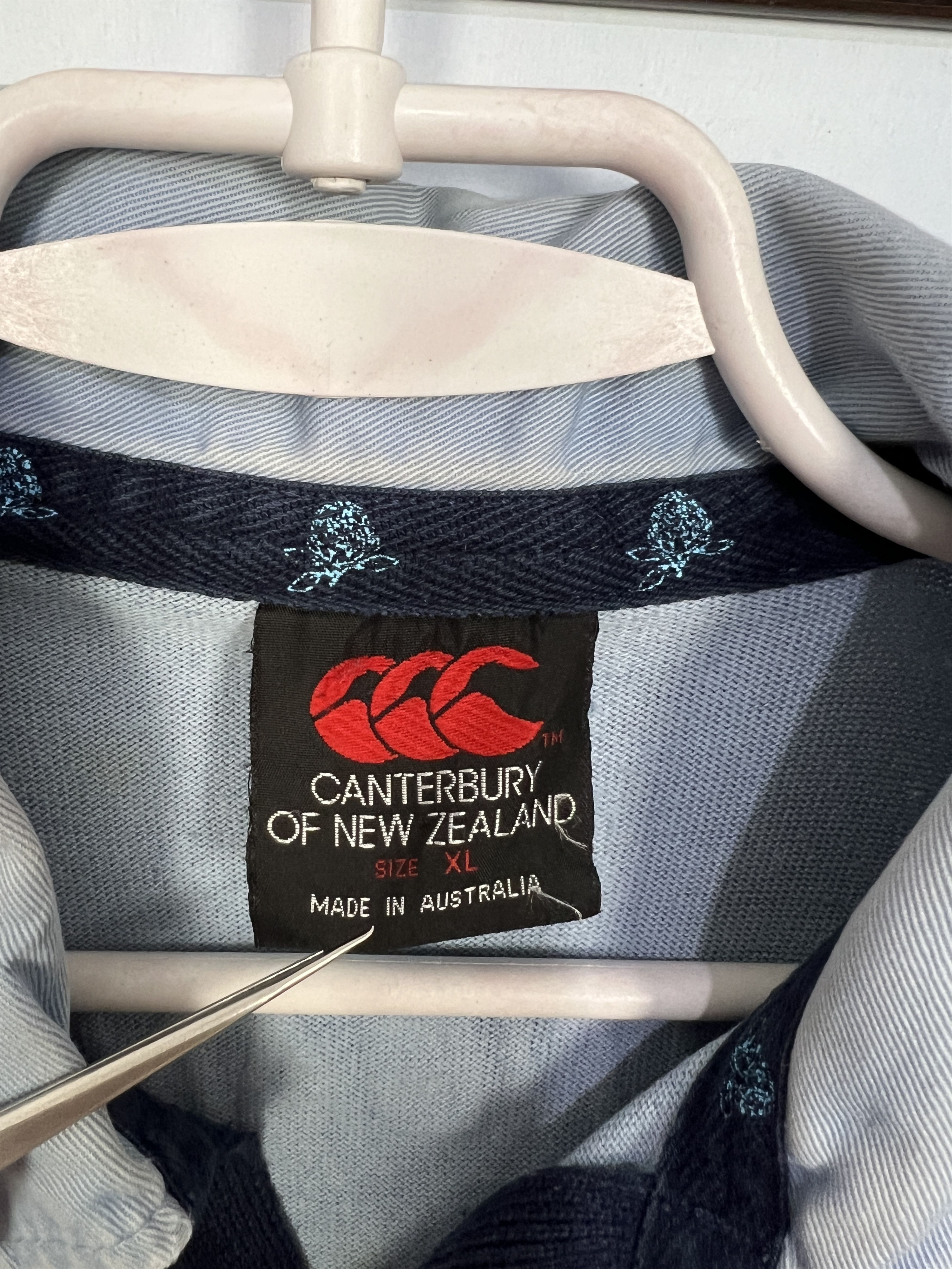 Vintage Vintage Canterbury NSW Waratahs Rugby Long Sleeve Jersey Size US XL / EU 56 / 4 - 8 Thumbnail