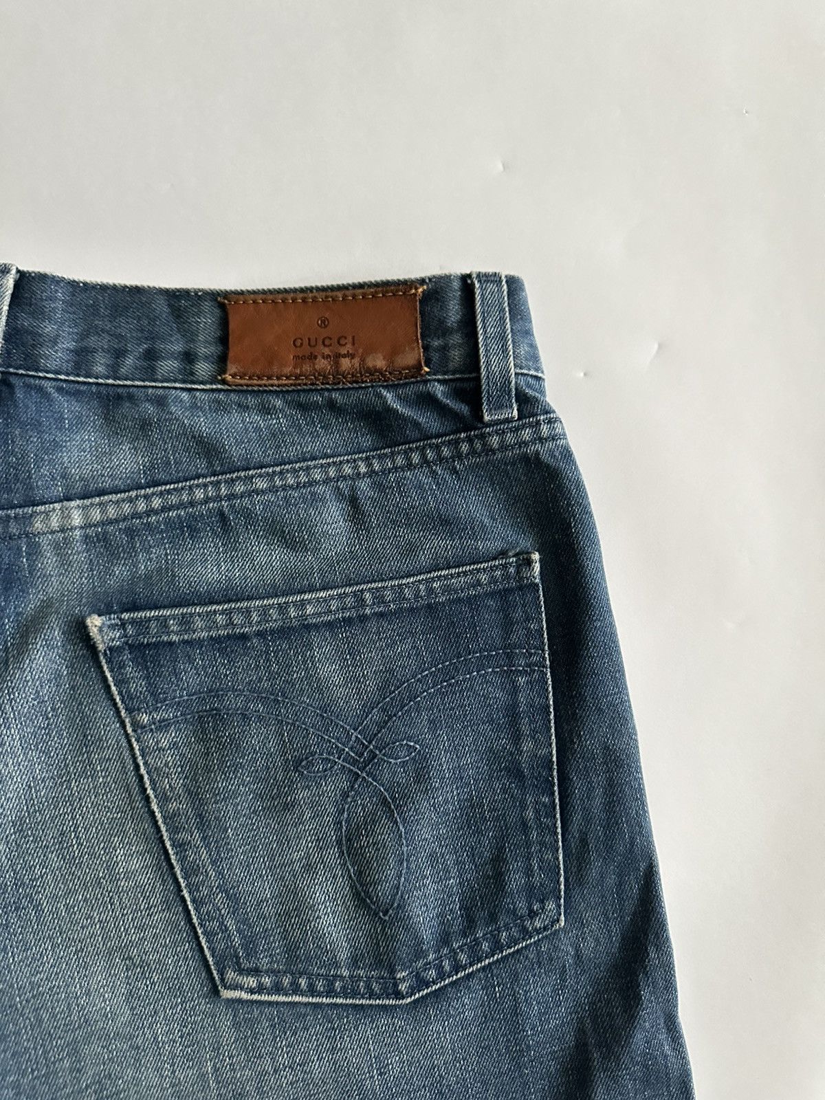 Gucci Gucci by Tom Ford SS04 Denim Jeans Size US 32 / EU 48 - 10 Thumbnail