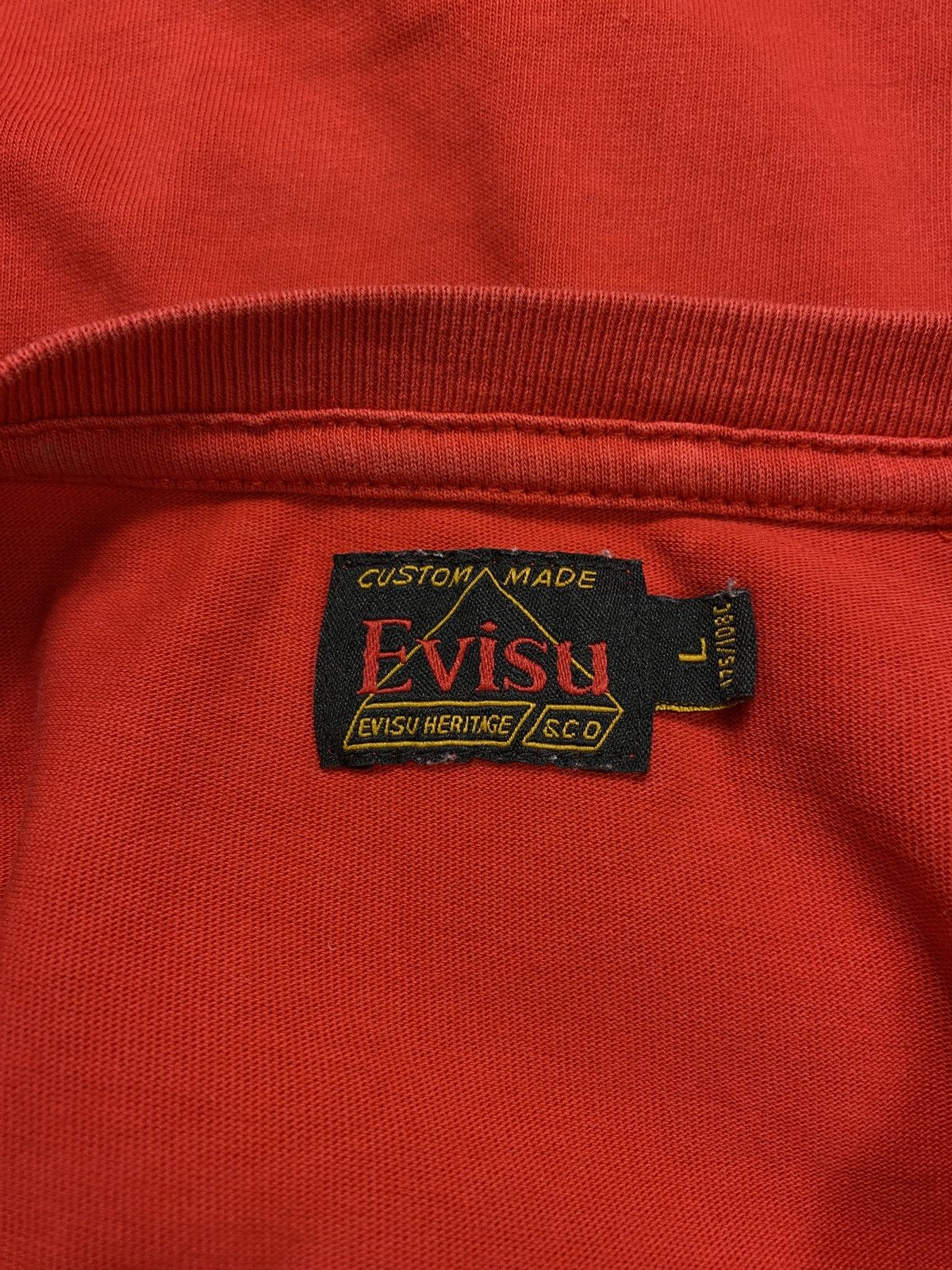 Evisu Evisu red multipocket logo monogram streetwear y2k drip Size US L / EU 52-54 / 3 - 6 Thumbnail