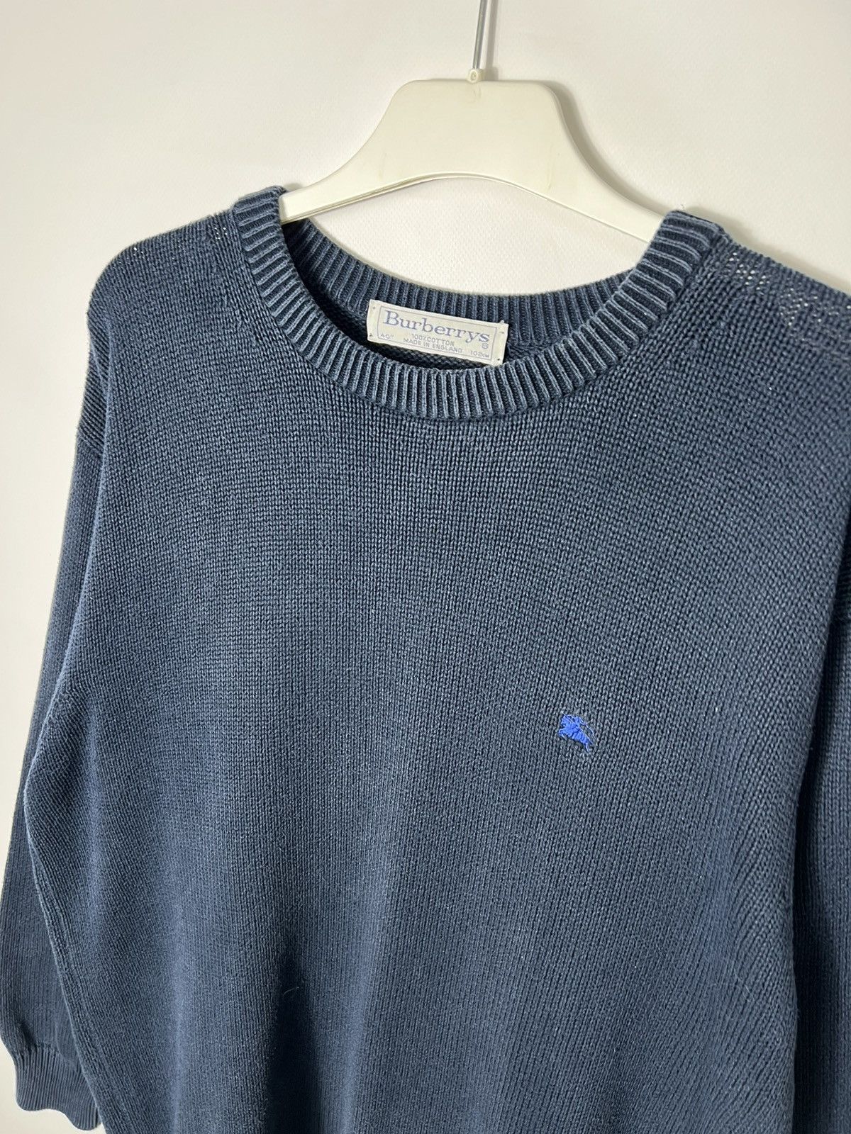 Burberry Vintage streetwear y2k 90s Burberry Sweaters Size US L / EU 52-54 / 3 - 2 Thumbnail