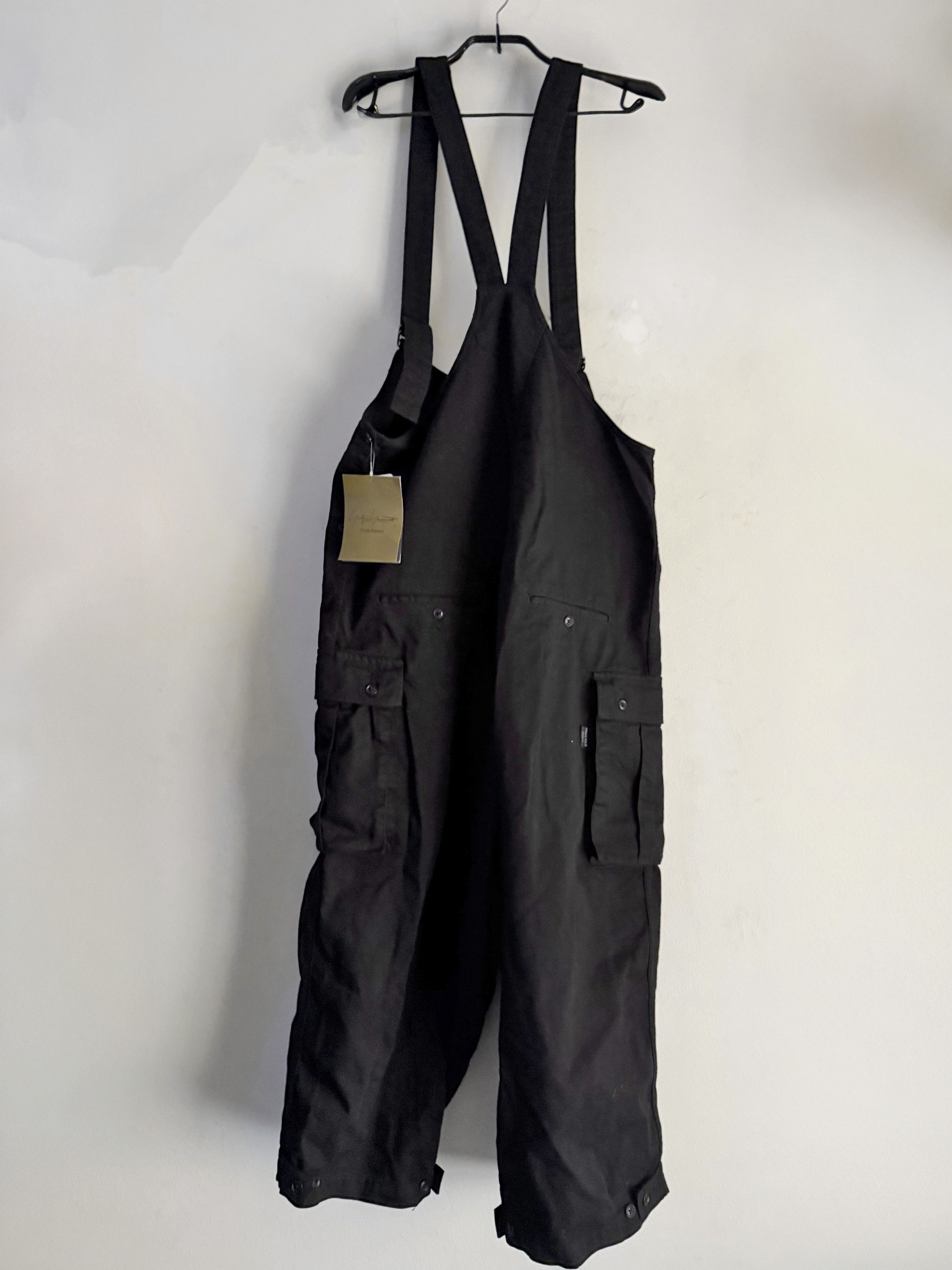 Yohji Yamamoto Black Scandal Katsuragi Work Overalls Size US 34 / EU 50 - 4 Thumbnail