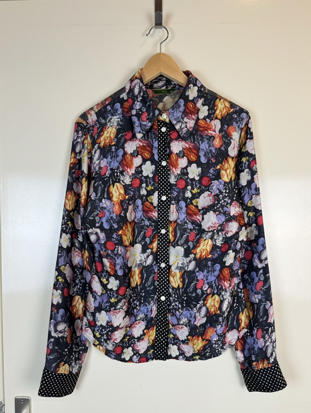 Oilily Oilily silk art artwork bohemian Renaissance baroque shirt M Size M / US 6-8 / IT 42-44 - 3 Thumbnail