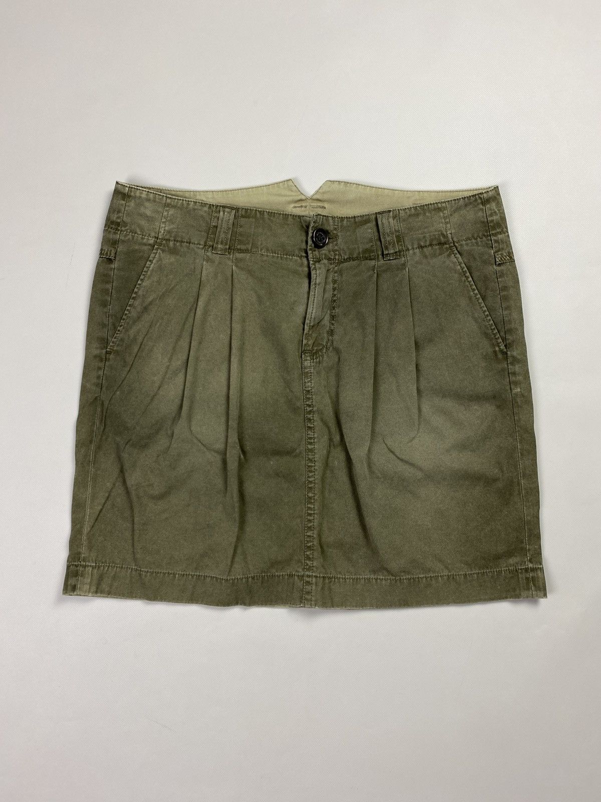 Burberry Burberry Brit ladies pencil mini skirt Y2K military Size 30" / US 8 / IT 44 - 1 Thumbnail