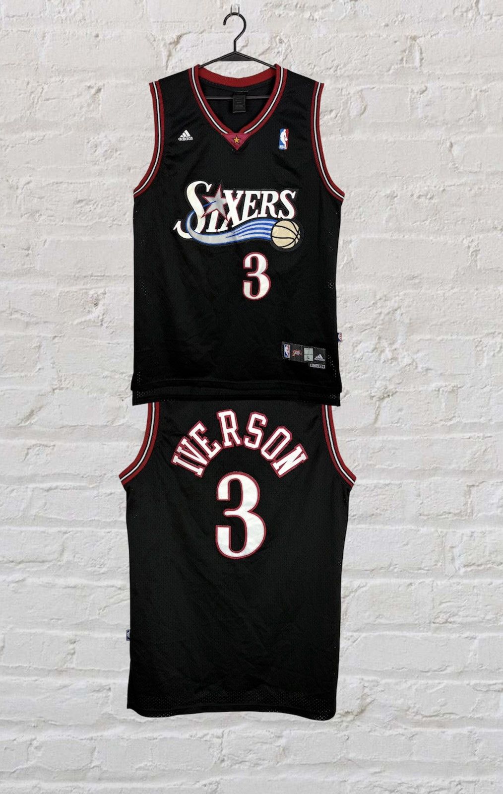Adidas Rare Jersey Philadelphia 76ers Sixers #3 Allen Iverson NBA Size US M / EU 48-50 / 2 - 1 Thumbnail