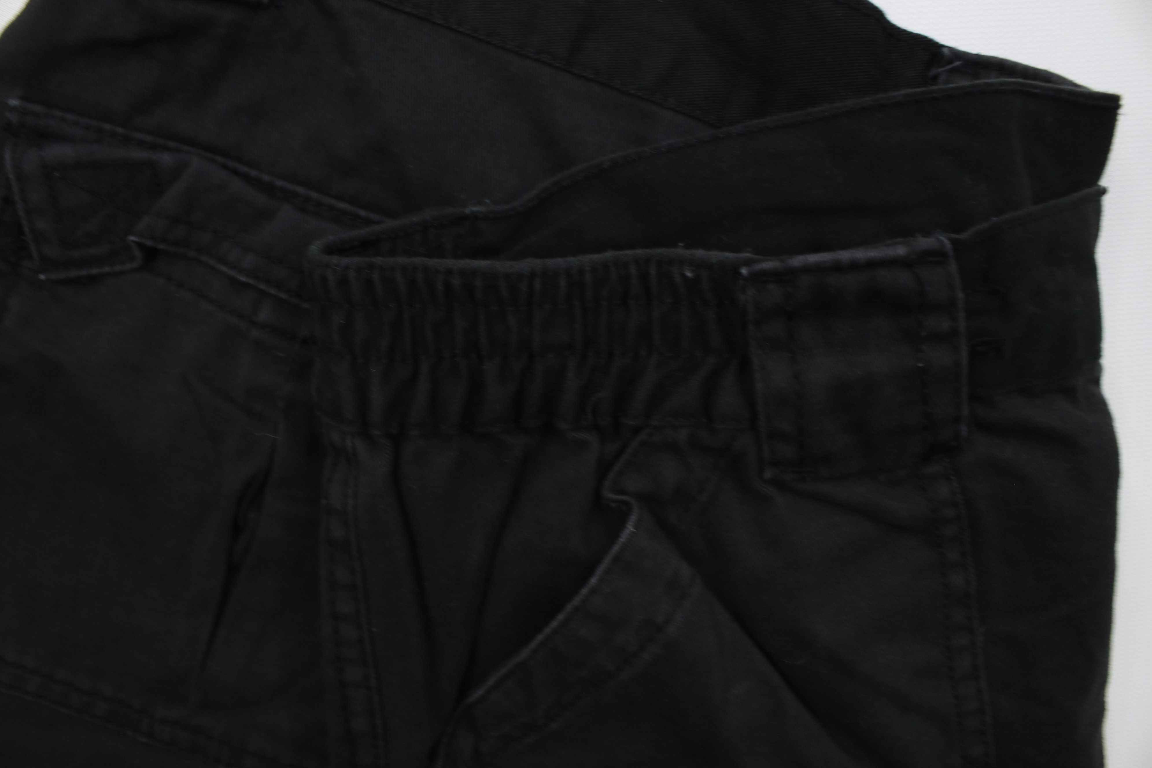 Vintage Vintage 90s Streetwear Above Knee Utility Cargo Shorts Black Size US 40 / EU 56 - 7 Thumbnail