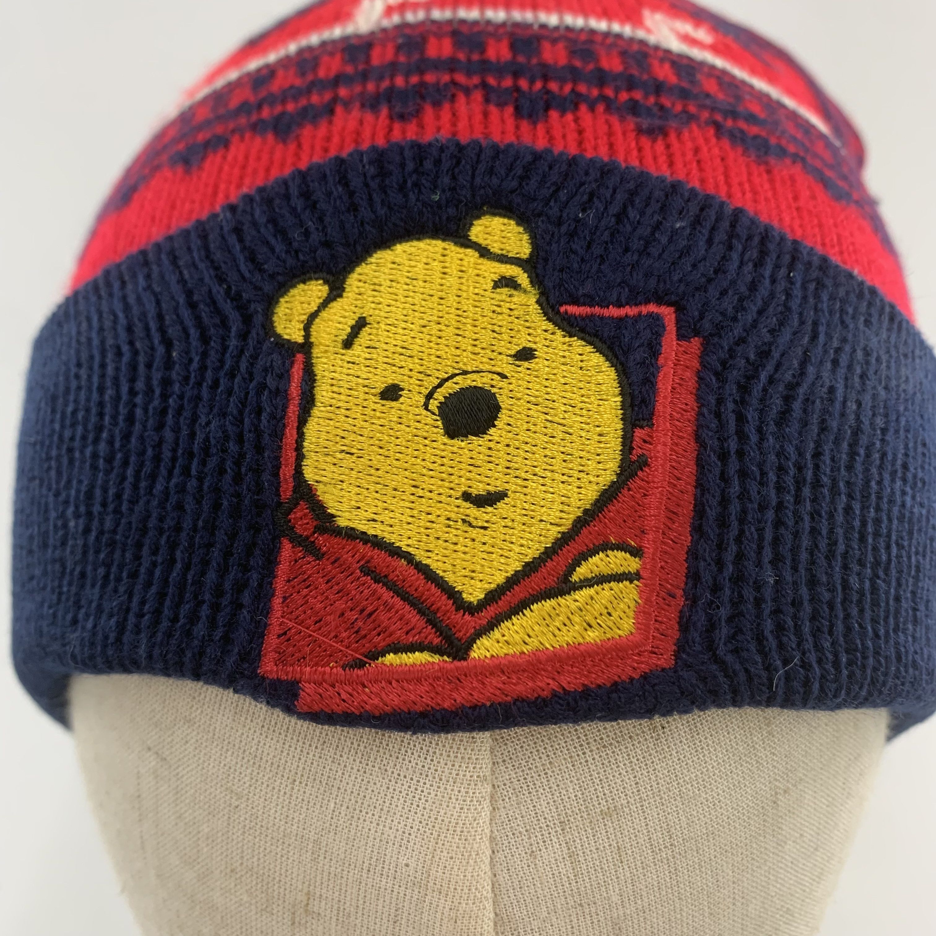 Disney × Vintage Disney Pooh Beanie Hat Snowcap Size ONE SIZE - 5 Thumbnail