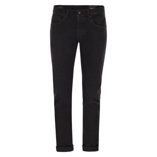 Dondup DONDUP Men Denim Pants UP232DSH337UIS6 BLACK Size US 30 / EU 46 - 1 Thumbnail