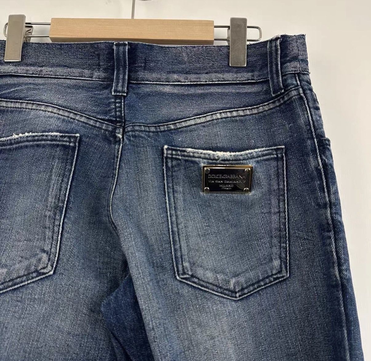 Dolce & Gabbana Dolce&Gabbana Washed Distressed Jeans J42 Size US 30 / EU 46 - 3 Thumbnail