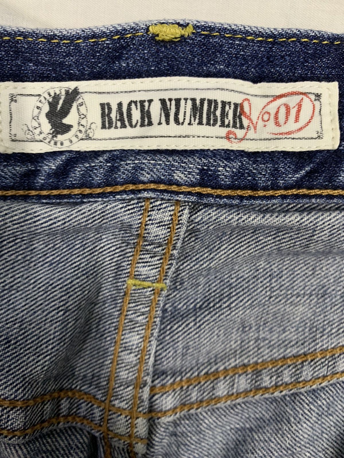 Japanese Brand Vintage Japanese Brand Slim Straight Distressed Grunge Jeans Size US 30 / EU 46 - 17 Thumbnail