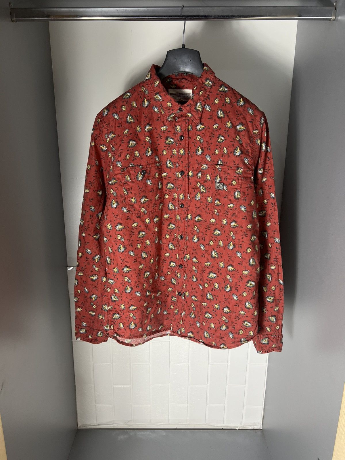 Denim & Supply Ralph Lauren × Vintage VERY RARE POLO RALPH LAUREN FLOWERS DESIGNER SHIRT Y2K 90s Size US L / EU 52-54 / 3 - 1 Thumbnail