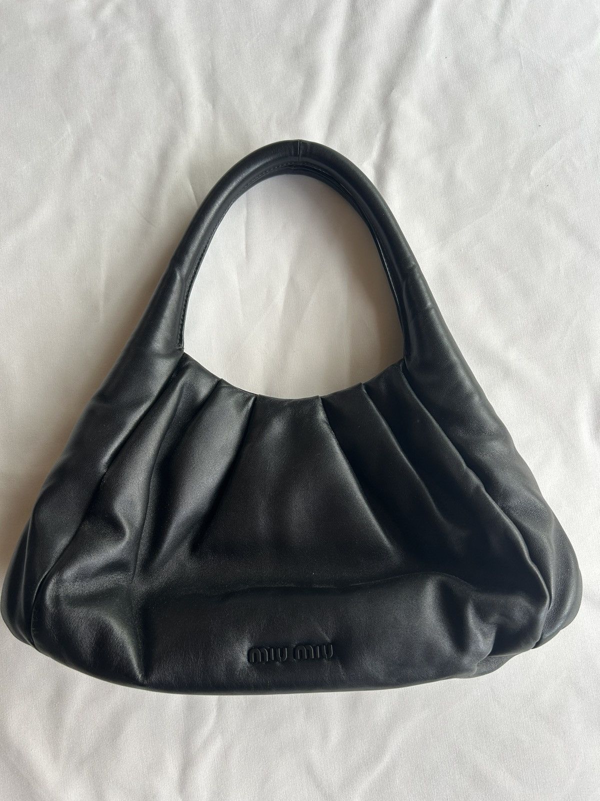Miu Miu Top Handle Bag in Black, Women's