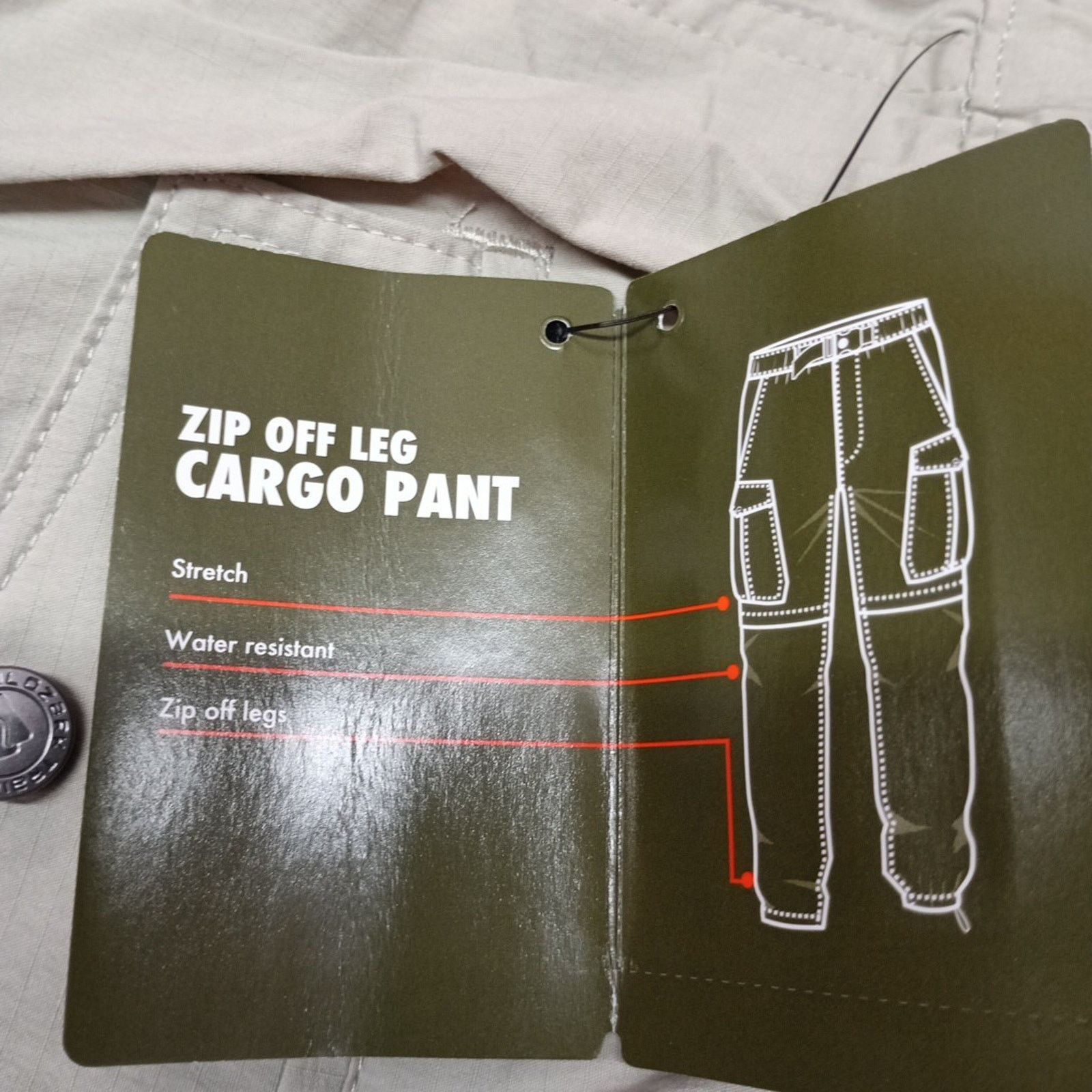 Other Ozark Trail Convert Cargo Pants Men's Size 34x30 Green Touch Size US 34 / EU 50 - 11 Thumbnail