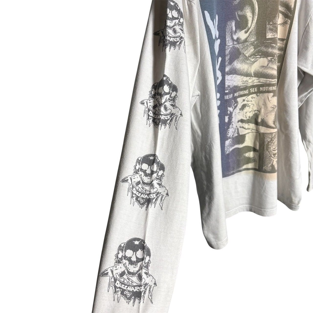 Band Tees Vintage Discharge Japan Tour Long Sleeve T-Shirt Size US XL / EU 56 / 4 - 3 Thumbnail