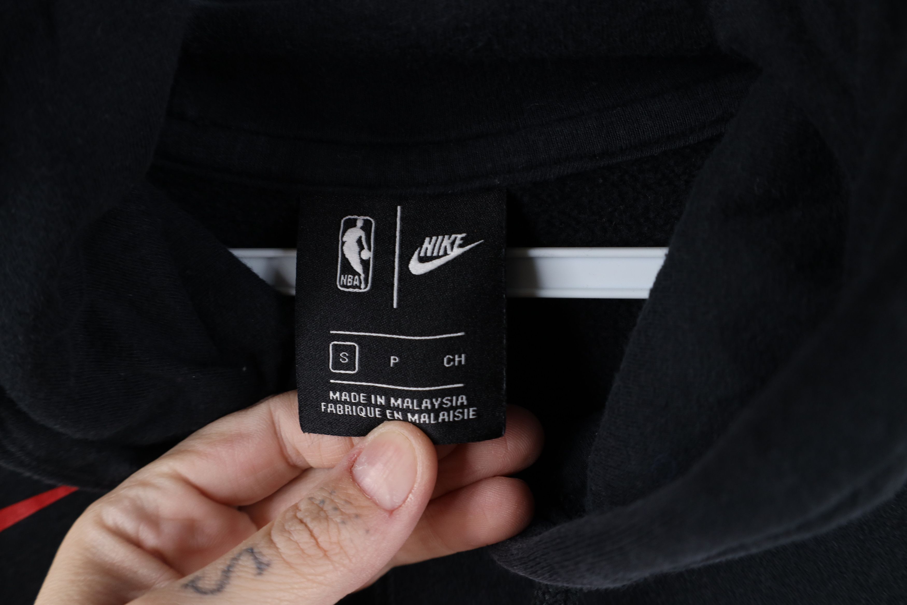 Nike Nike Spell Out Toronto Raptors Basketball Hoodie Sweatshirt Size US S / EU 44-46 / 1 - 9 Thumbnail