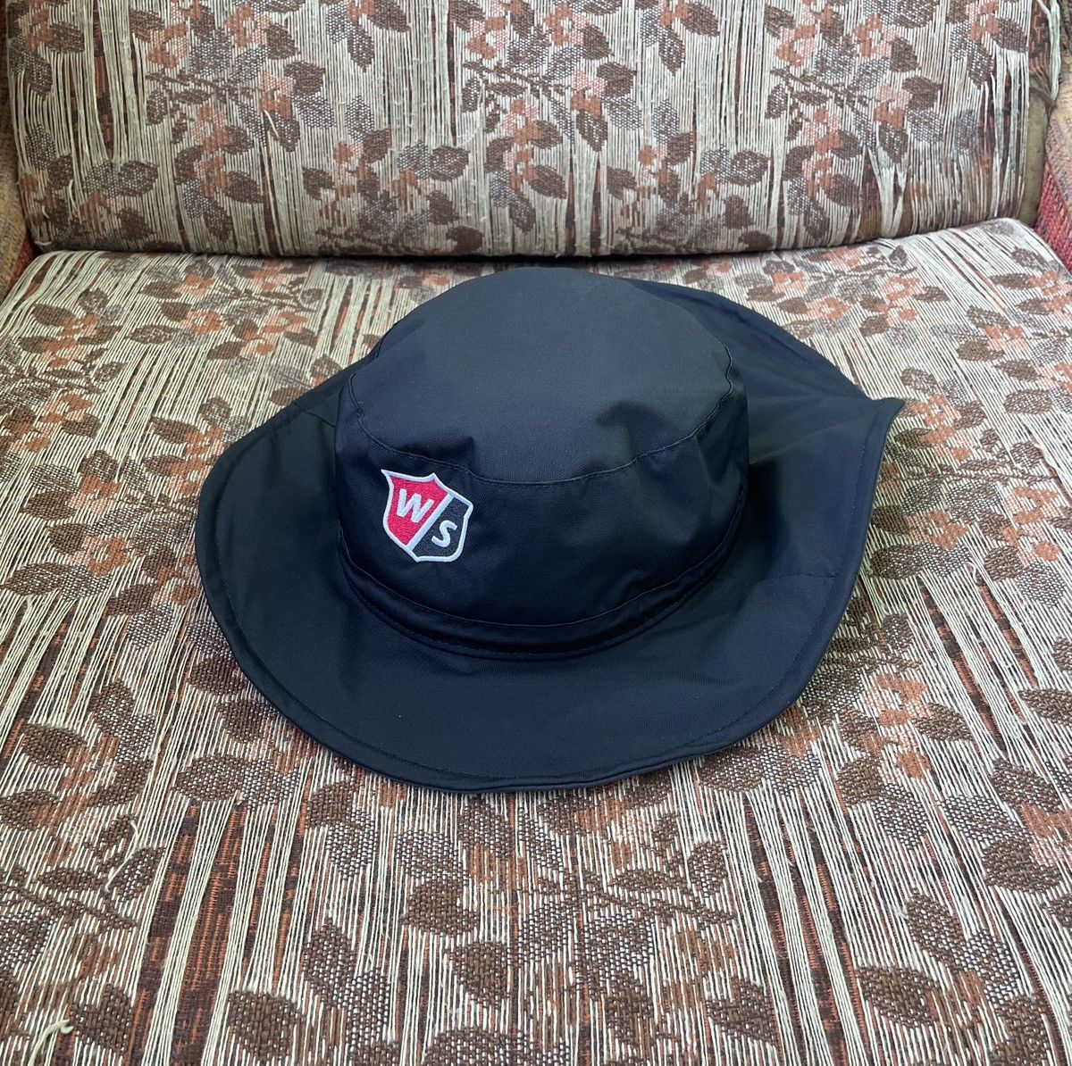 Wilson Wilson Staff Rain Bucket/Rain Hat/ Rain Hat Black Size ONE SIZE - 1 Thumbnail