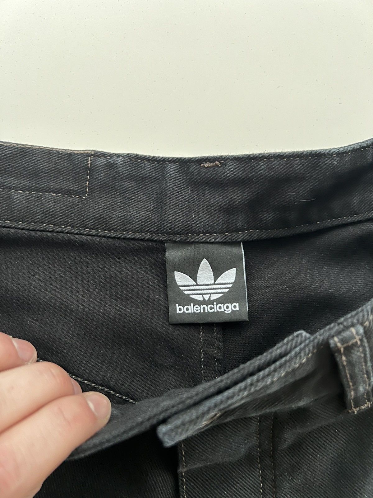 Adidas × Balenciaga Balenciaga Adidas Destroyed striped shorts Size US 30 / EU 46 - 4 Thumbnail