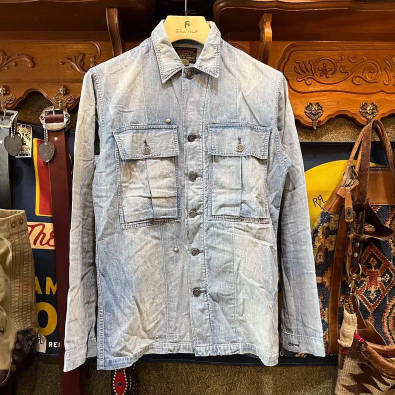 RRL Ralph Lauren RRL Ralph Lauren Limited edition hand-painted shirt Size US XS / EU 42 / 0 - 2 Thumbnail