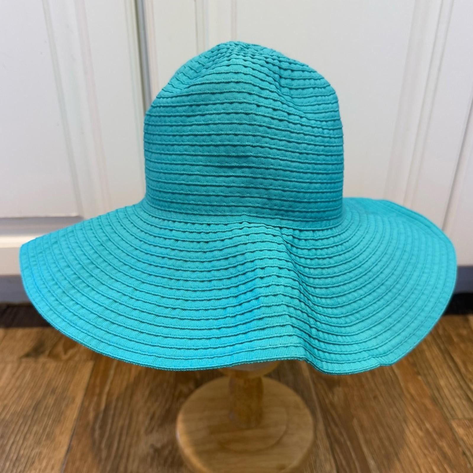 Other Beach Hat Set Floppy Hat ‘Hello Sunshine’ text packable hat Size ONE SIZE - 6 Thumbnail