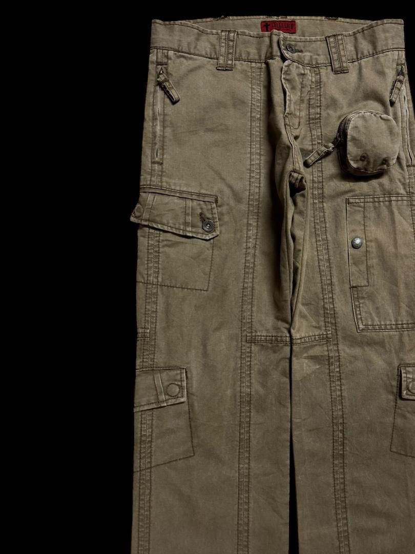 20471120 RARE 90s Style Inspired Military Multipocket Tactical Cargo Size US 29 - 5 Thumbnail