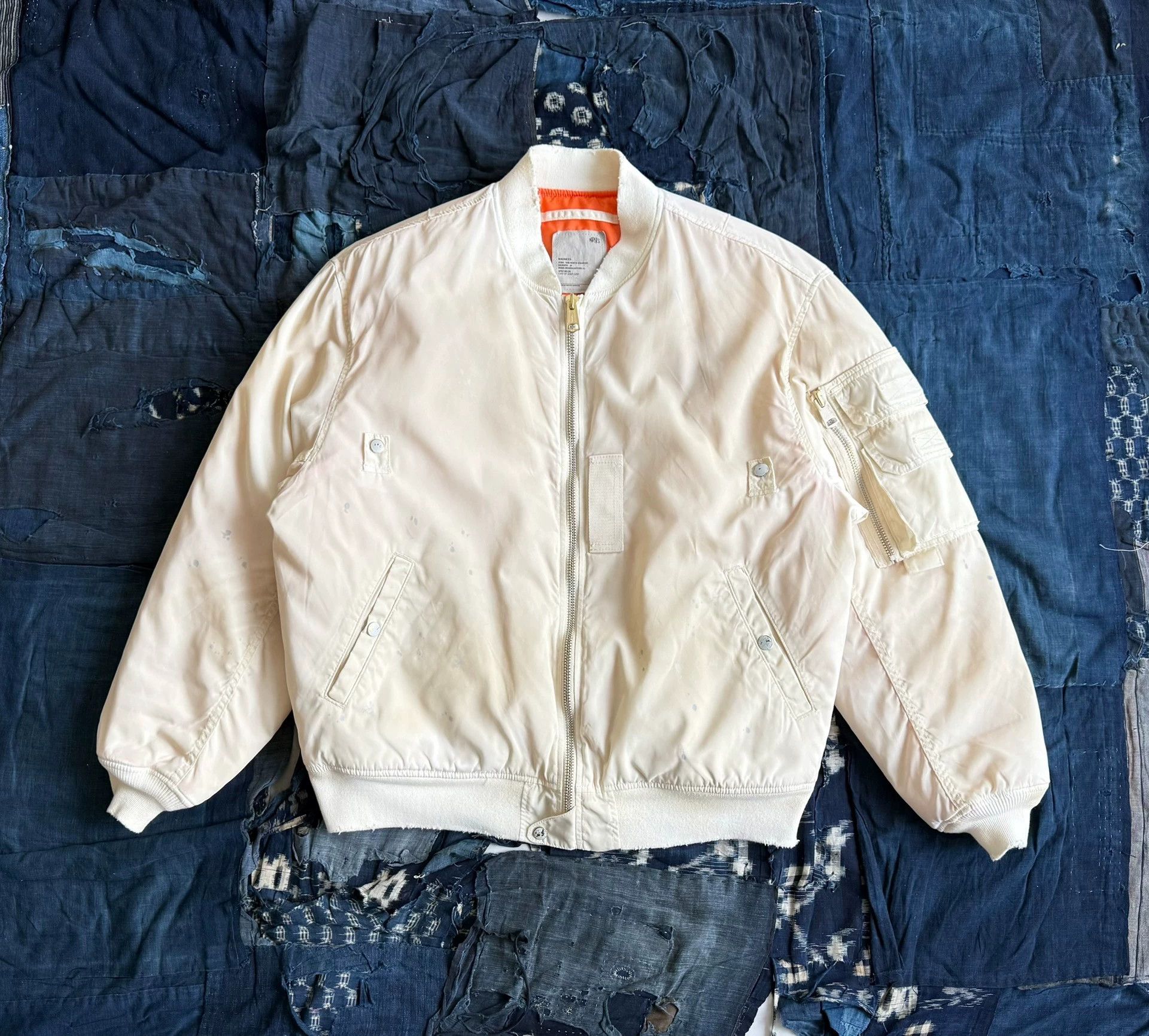 Madness MADNESS MA1 Flight Bomber 10th Anniv Distressed Jacket L Size US L / EU 52-54 / 3 - 1 Thumbnail