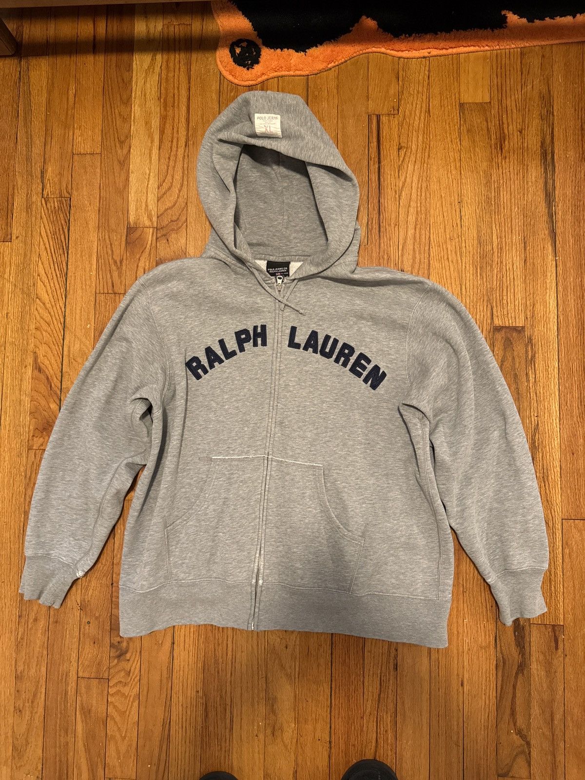 Polo Ralph Lauren Vintage Ralph Lauren Zip-up Hoodie Size US XL / EU 56 / 4 - 1 Thumbnail