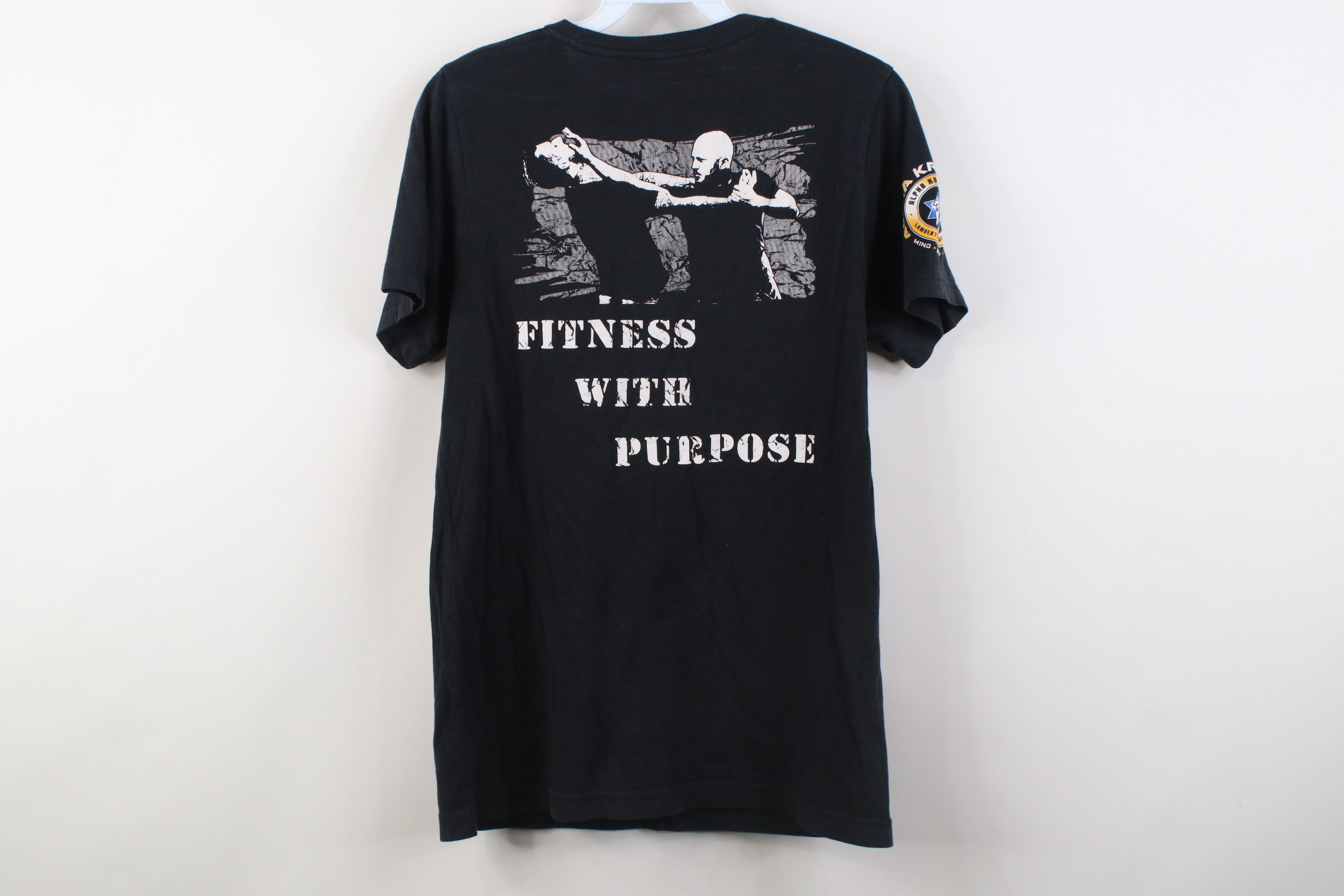 Vintage Vintage Spell Alpha Krav Maga Defense Short Sleeve T-Shirt Size US XS / EU 42 / 0 - 11 Thumbnail