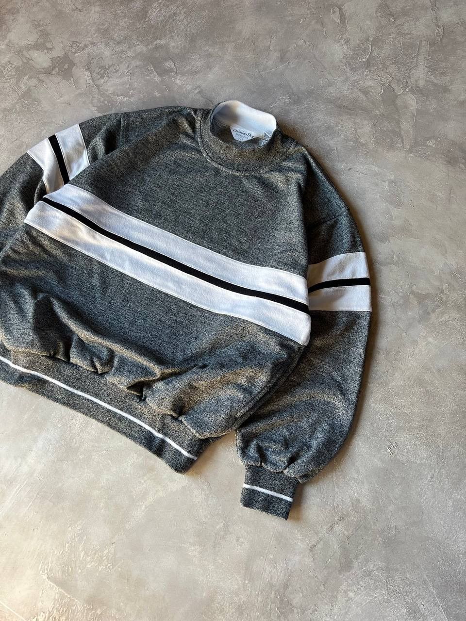Christian Dior Monsieur Vintage Cristian Dior 80s Baggy Sweatshirt Size US L / EU 52-54 / 3 - 2 Thumbnail