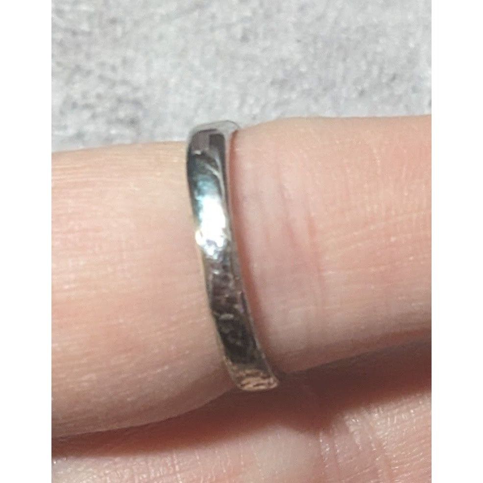 Other Elegant Whimsical Faux Sapphire Silver Tone Halo Ring Size 9 Size ONE SIZE - 7 Thumbnail