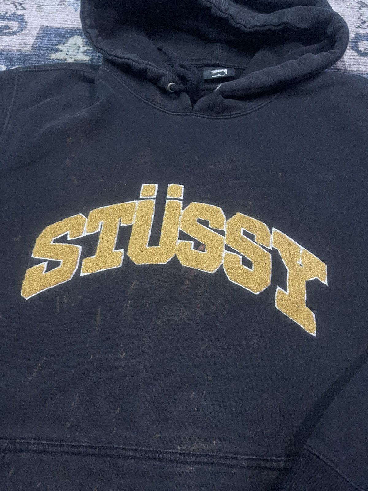 Stussy × Vintage 🔥HOT🔥VINTAGE STUSSY EMBROIDERY SPELLOUT VERY RARE Size US L / EU 52-54 / 3 - 3 Thumbnail