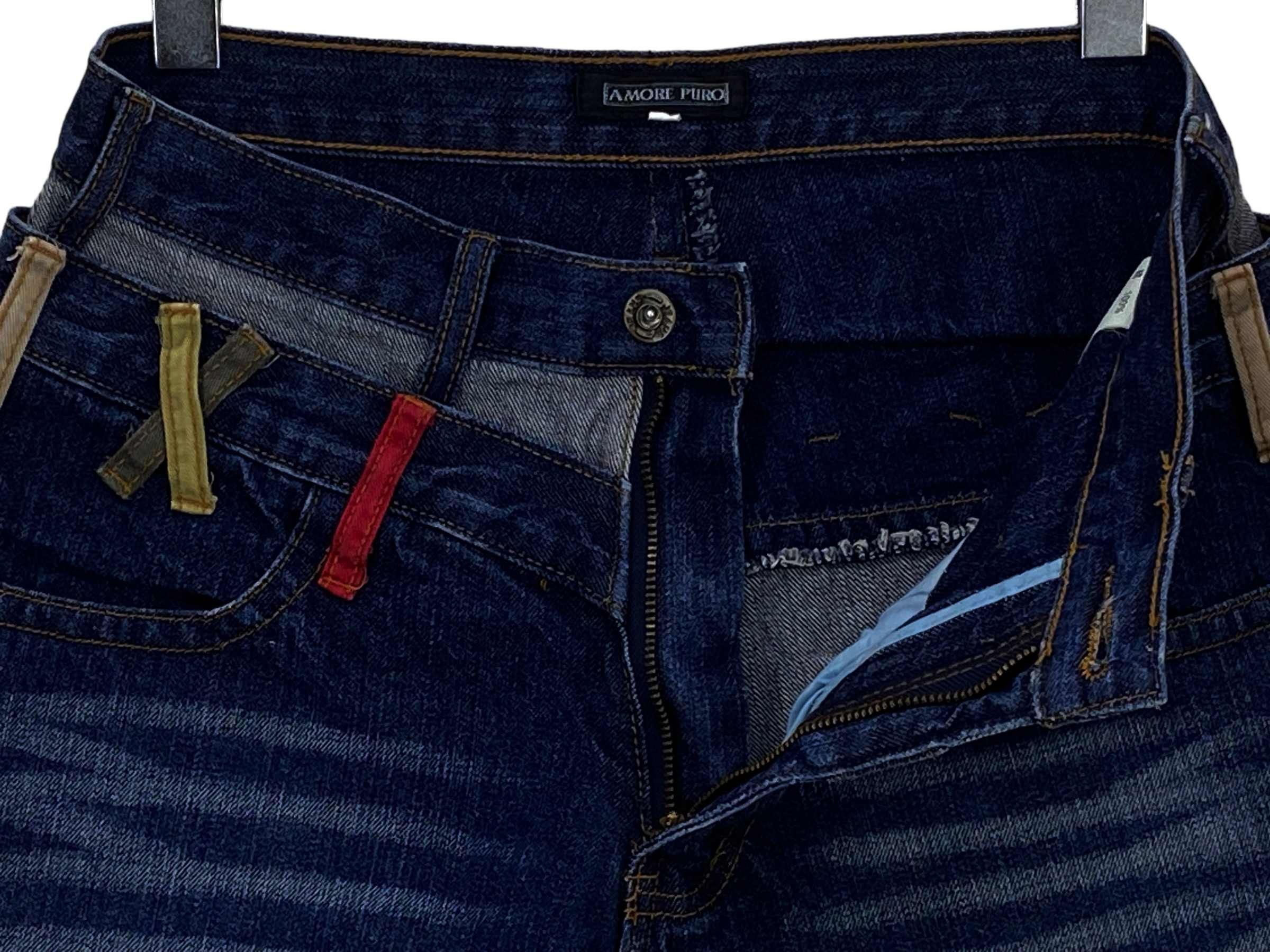 Japanese Brand Amore Puro Double Waist Short Jeans Japanese Brand jeans Size US 29 - 7 Thumbnail