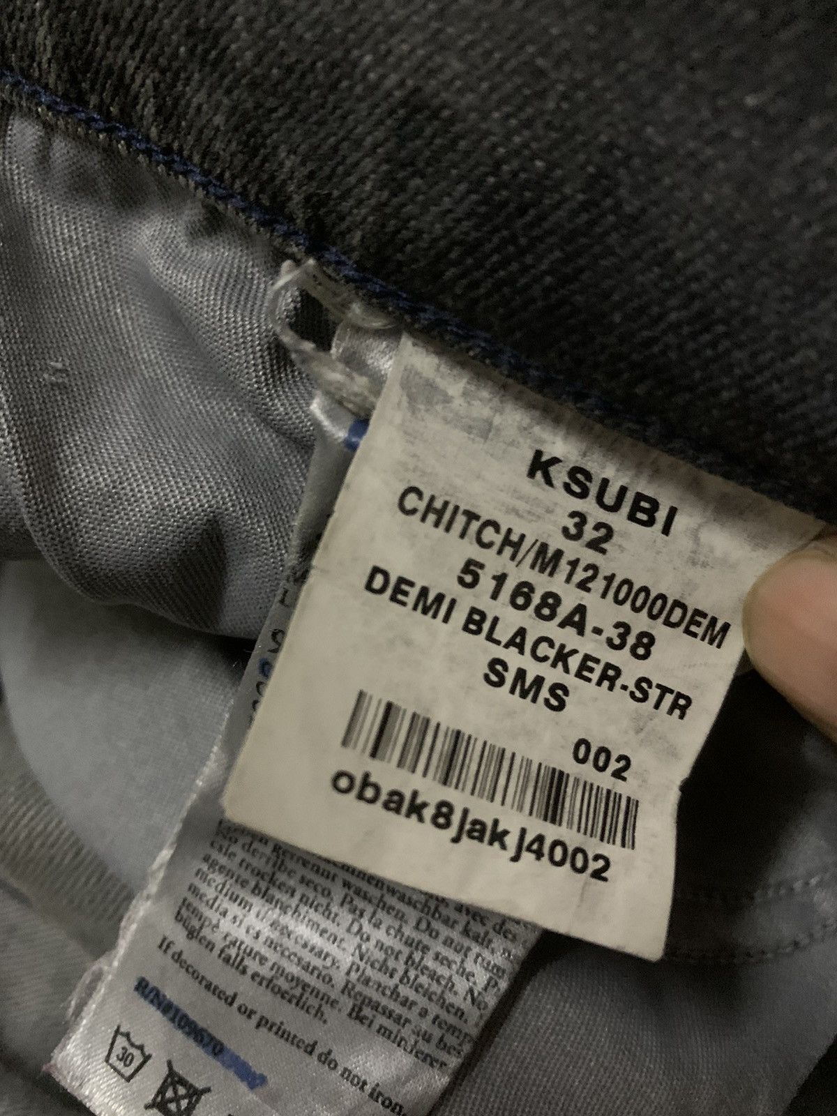 Ksubi 💥Avant-Garde Ksubi Ripped Denim Size US 33 - 12 Thumbnail
