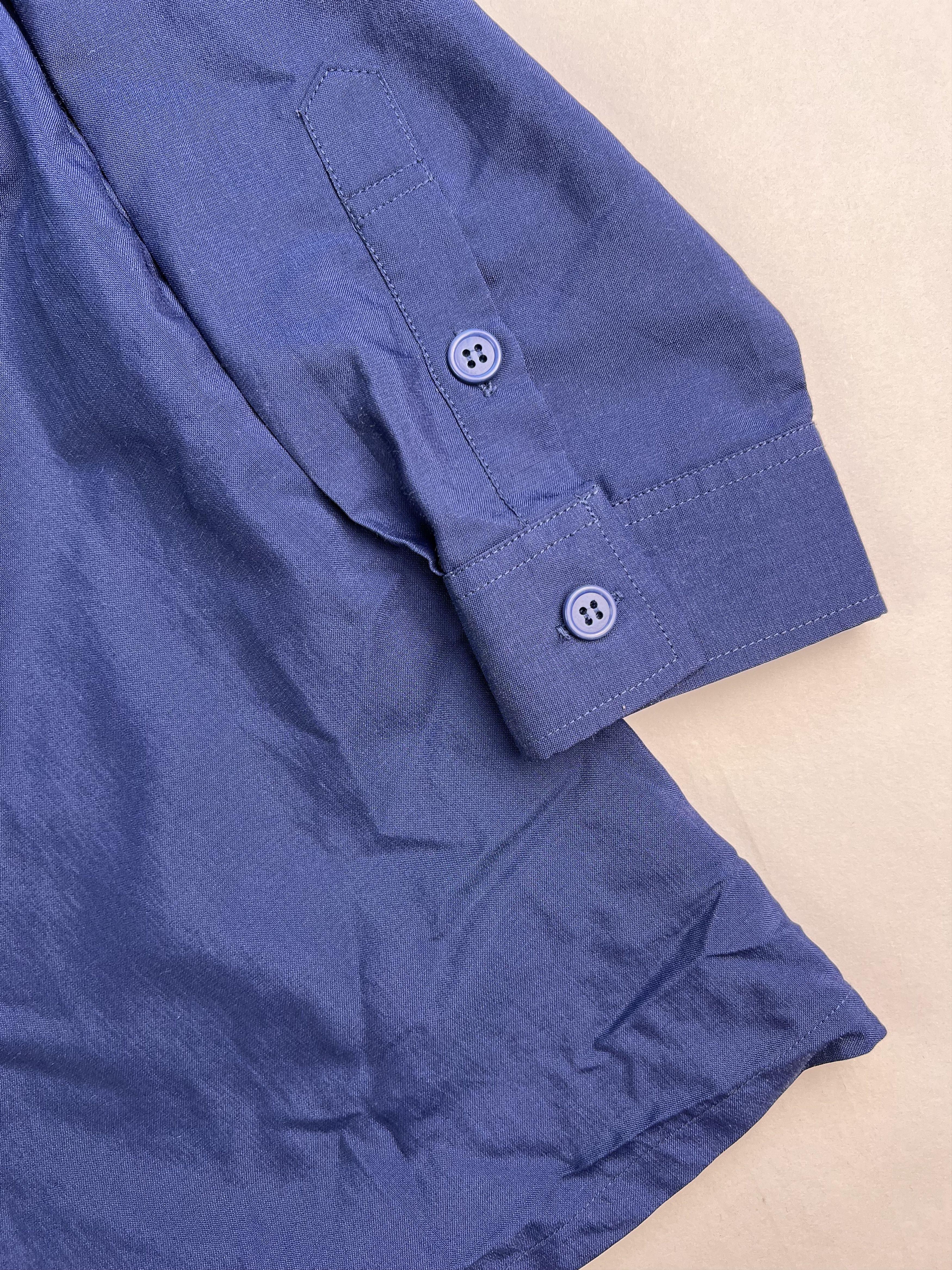 Vintage Work Shirt Vintage Safeter Blue Medium Size US M / EU 48-50 / 2 - 4 Thumbnail