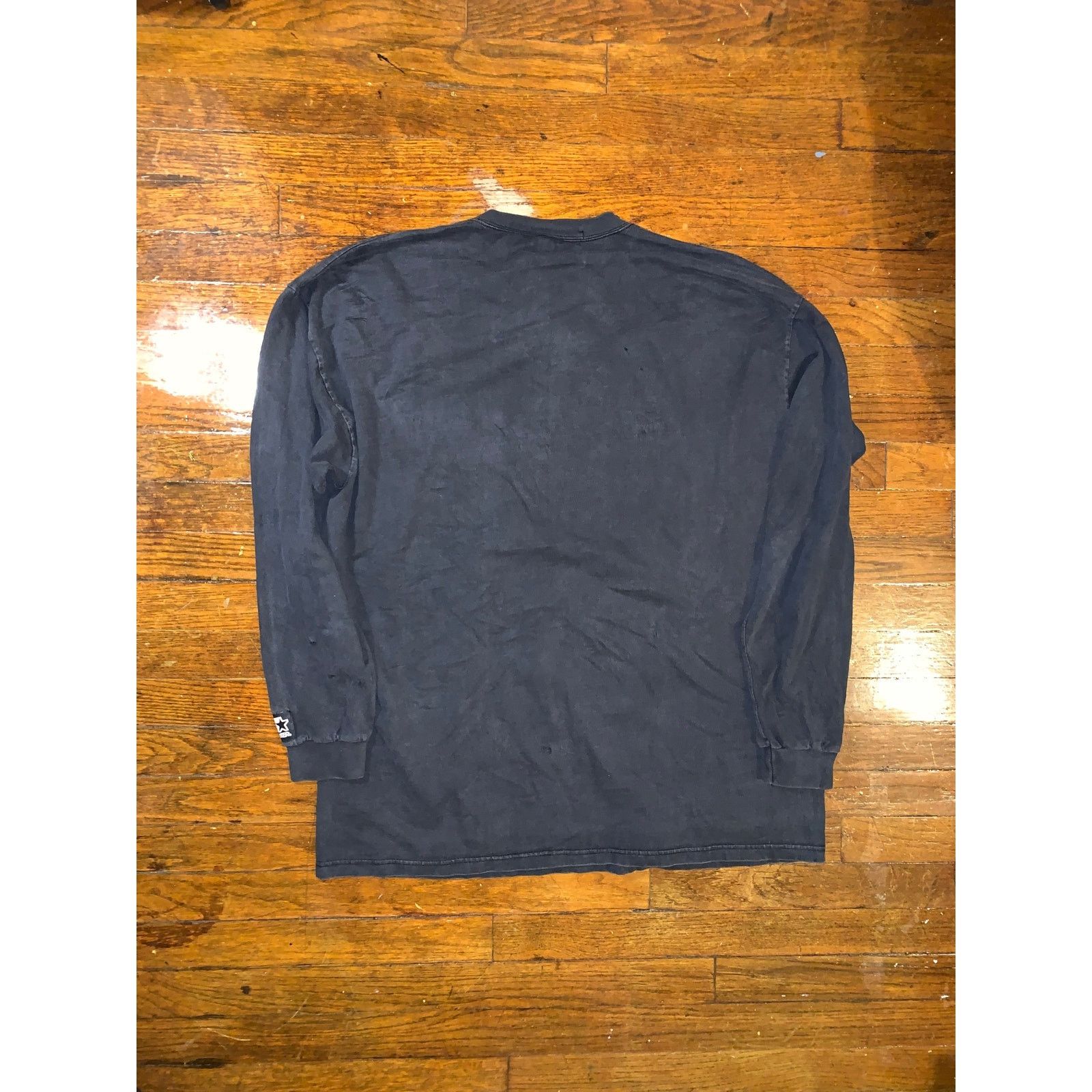 NHL × Starter × Vintage Vtg Detroit Red Wings Long Sleeve T Shirt USA Distressed XL Size US XL / EU 56 / 4 - 3 Thumbnail