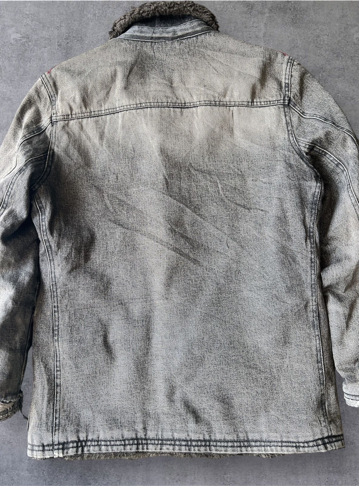 If Six Was Nine × Japanese Brand × PPFM VINTAGE PPFM SHERPA QUILTED LINED BUTTON UP JACKET Size US M / EU 48-50 / 2 - 18 Thumbnail