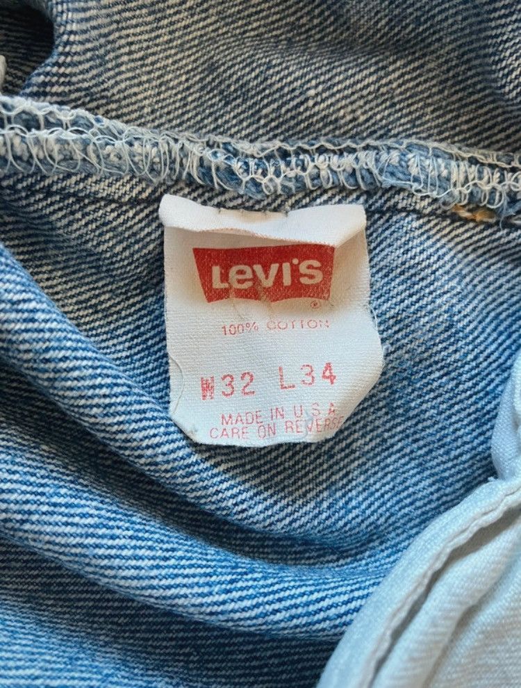 Levi's 1980s made in USA vintage Levi’s 501s in beautiful wash Size US 32 / EU 48 - 6 Thumbnail