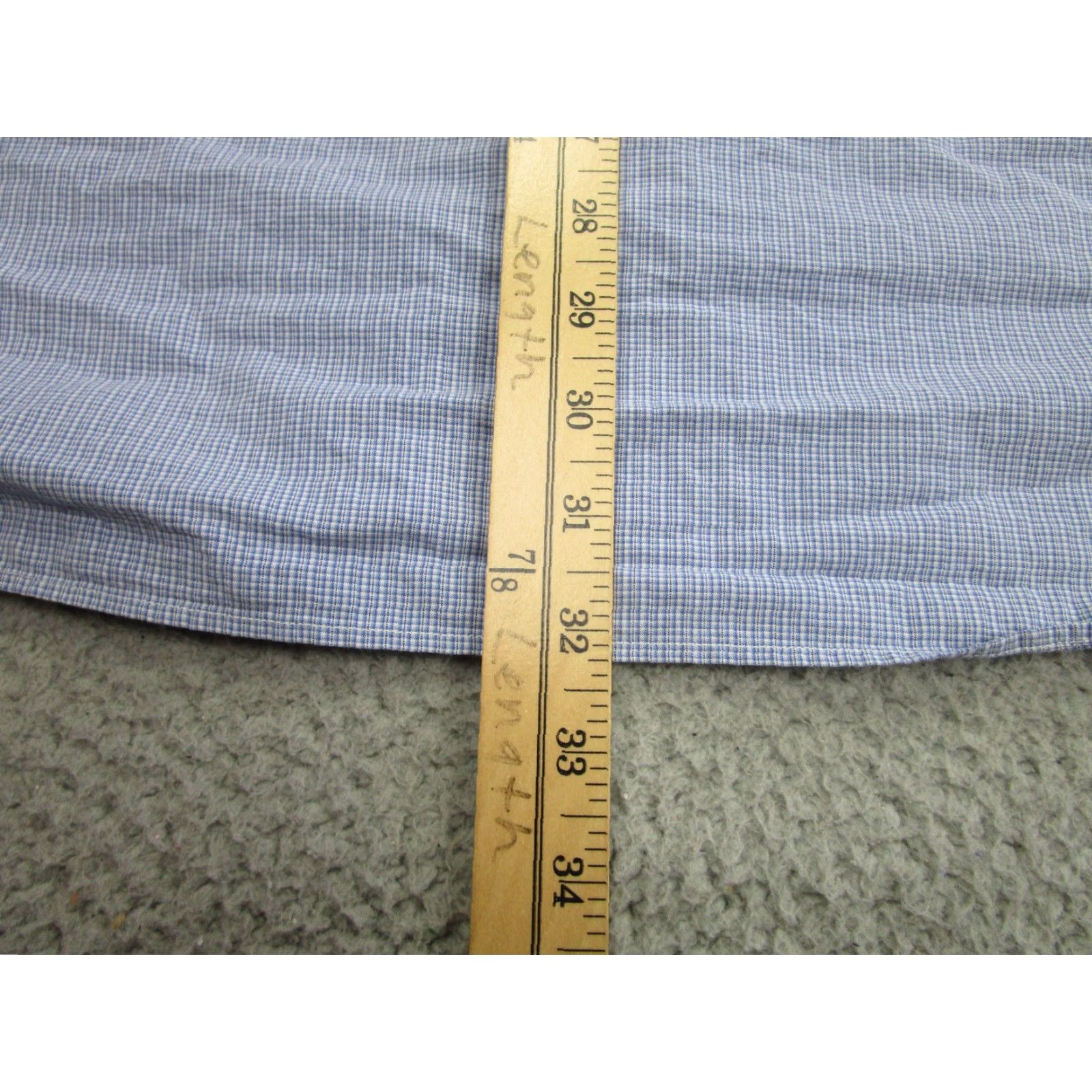 Ralph Lauren VINTAGE Ralph Lauren Shirt Mens XL Long Sleeve Blue Plaid Button-Down Polo Logo Classic Fit Office & Casual Size US XL / EU 56 / 4 - 7 Thumbnail