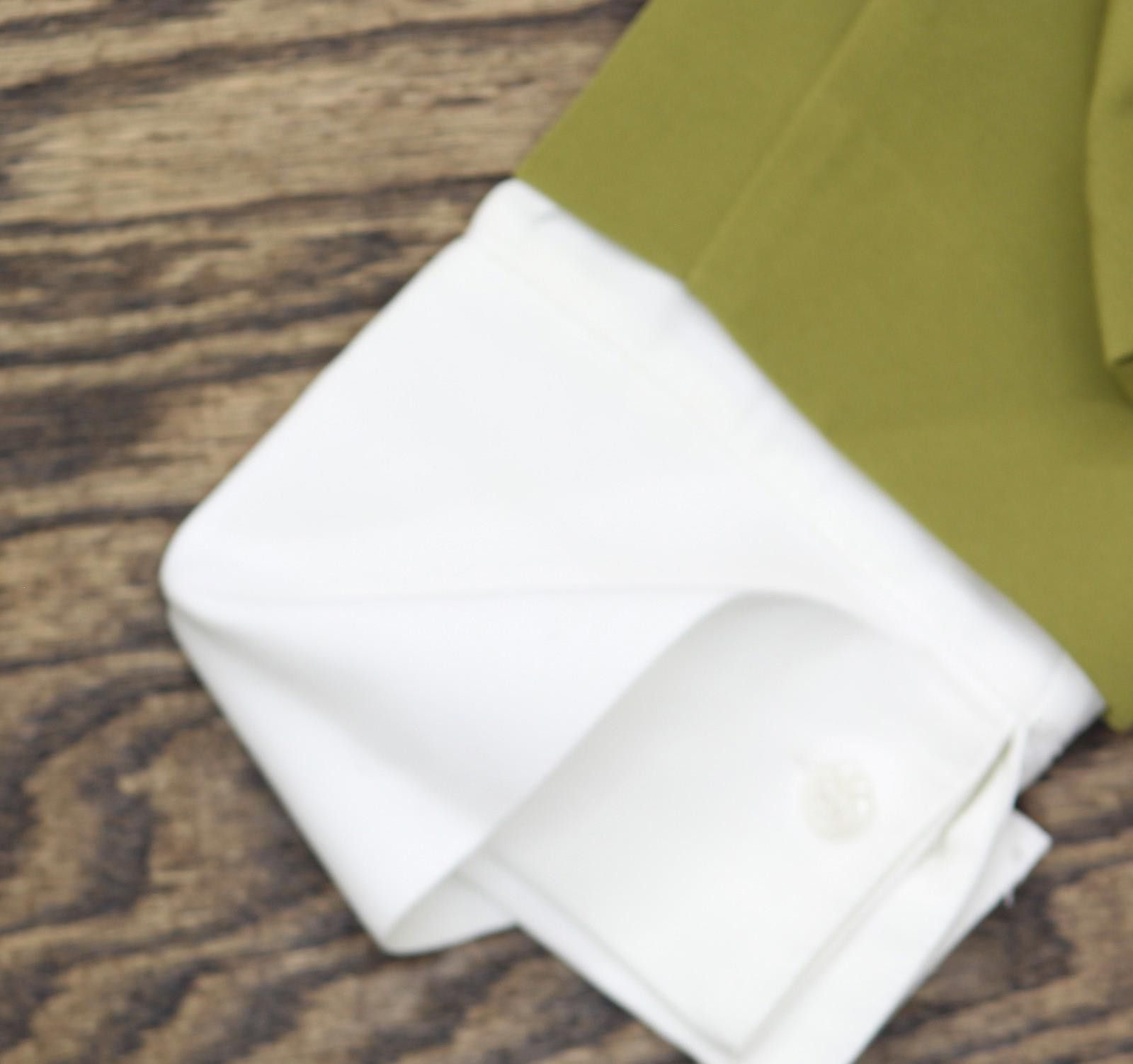 Other By Stacy London Attached Long Sleeve Collared Shirt Moss L Size L / US 10 / IT 46 - 7 Thumbnail