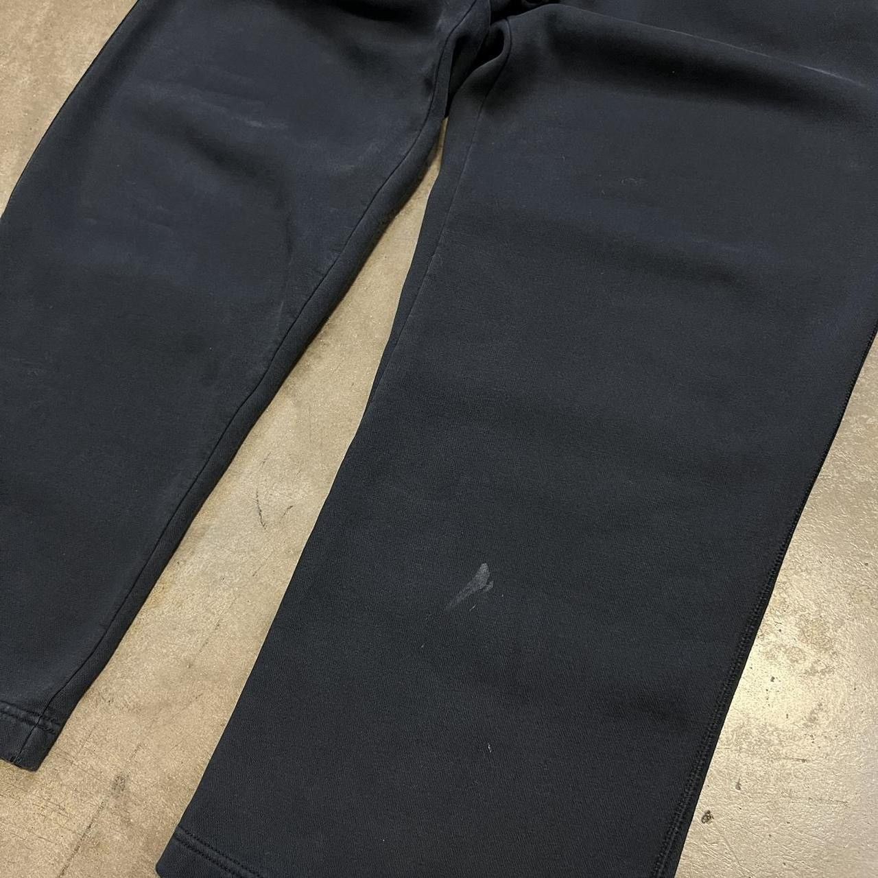 Nike × Vintage Vintage Y2K Nike Mini Swoosh Cotton Sweatpants Baggy Drill Size US 36 / EU 52 - 3 Thumbnail