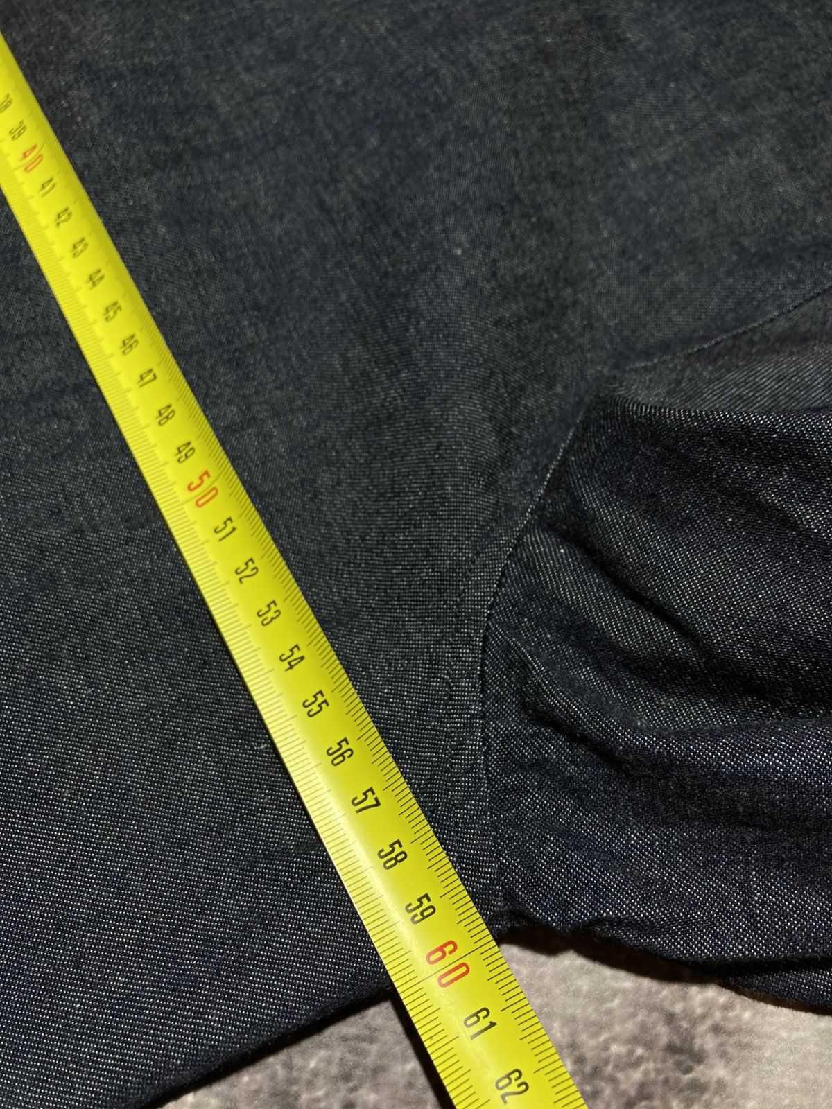 Helmut Lang Helmut Lang 1999 Men's Shirt L Blue Cotton Denim Parachute Size US L / EU 52-54 / 3 - 13 Thumbnail