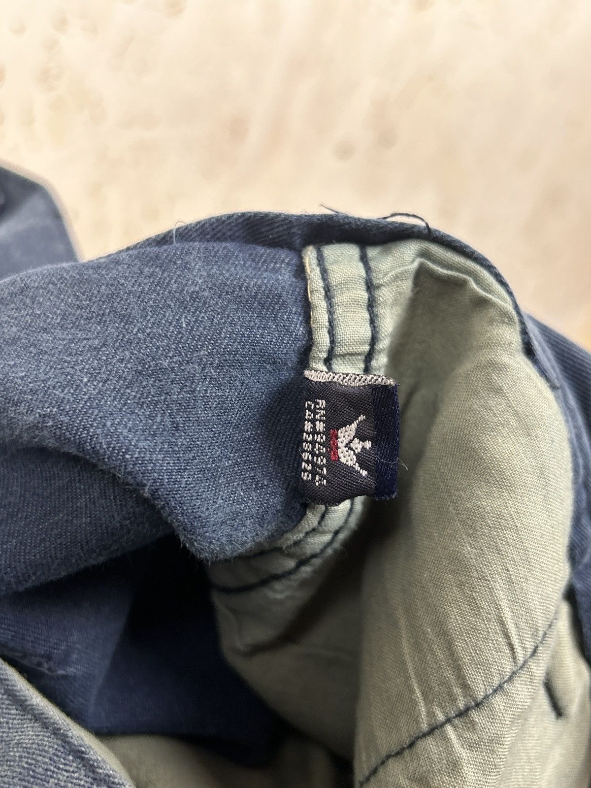 Stussy 90s Vintage Stussy Star Embroidery Cargo Shorts Navy Blue Size US 30 / EU 46 - 14 Thumbnail