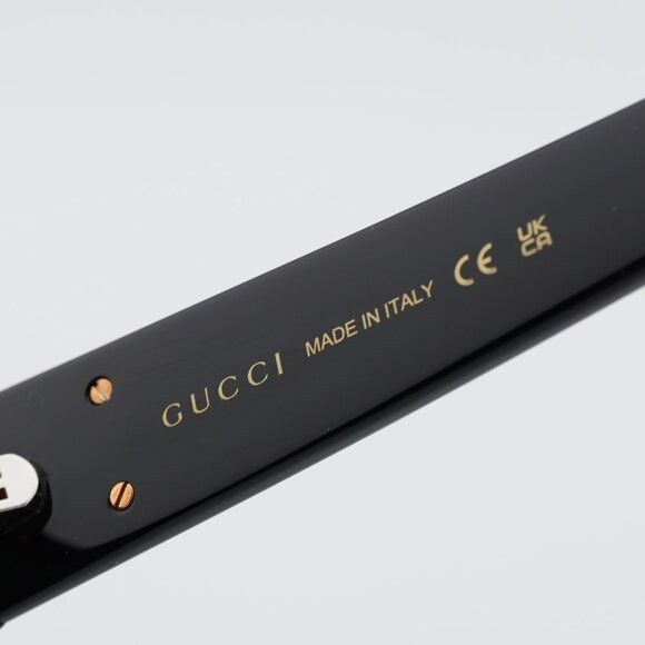 Gucci Gucci GG1954SA 001 Sunglasses Black Cat Eye Frame Size ONE SIZE - 10 Thumbnail