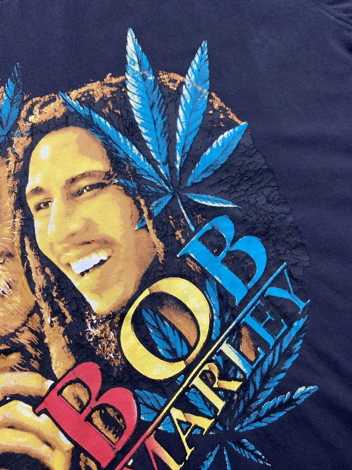 Band Tees Vintage Y2K Bob Marley T-Shirt Band Graphic Short Sleeve Tee Size US XL / EU 56 / 4 - 6 Thumbnail