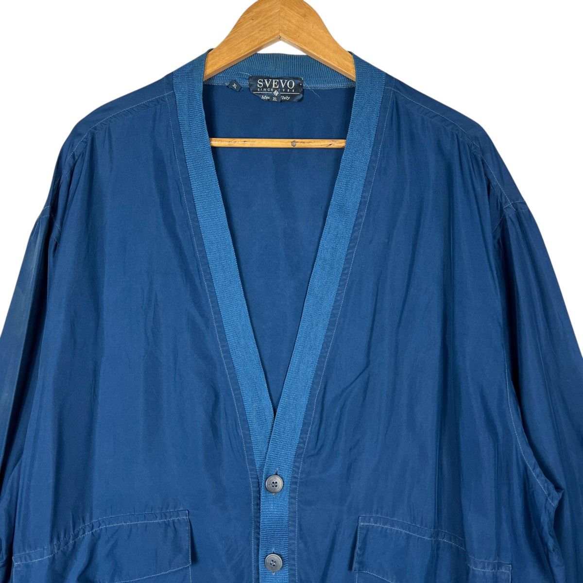 Vintage Vintage Svevo Silk Button Cardigan Made In Italy Size US XL / EU 56 / 4 - 4 Thumbnail