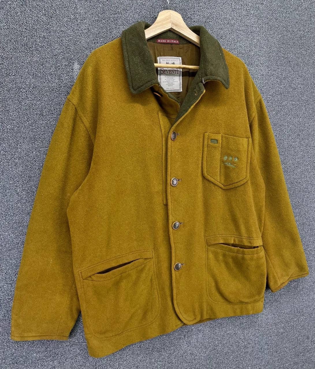 Vintage Vintage Seventy Collection Made In Italy Wool Jacket Size US M / EU 48-50 / 2 - 2 Thumbnail